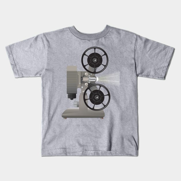 Cinema Paradiso - Alternative Movie Poster Kids T-Shirt by MoviePosterBoy